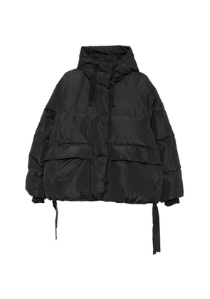SERGIO MORETTI FIRENZE hooded padded jacket - Black