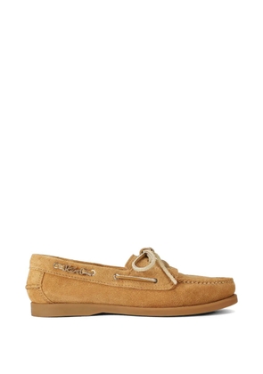 Kurt Geiger London bow detail boat shoes - Neutrals