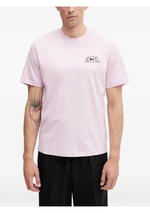 Lacoste logo-print short-sleeve T-shirt - Pink