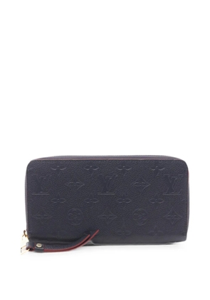 Louis Vuitton Pre-Owned 2018 Monogram Empreinte Zippy wallet - Blue