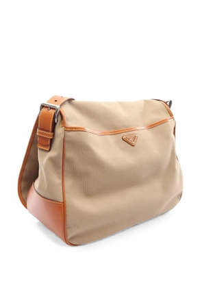 Prada Pre-Owned 2000s Canapa shoulder bag - Neutrals