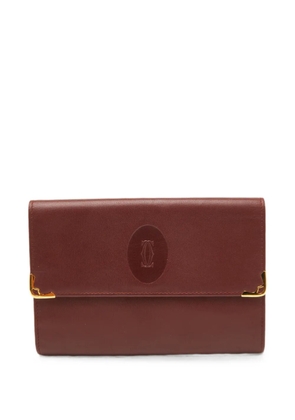 Cartier Le Must de Cartier logo-embossed wallet - Red