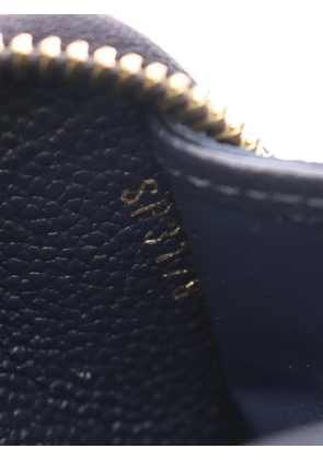 Louis Vuitton Pre-Owned 2018 Monogram Empreinte Zippy wallet - Blue