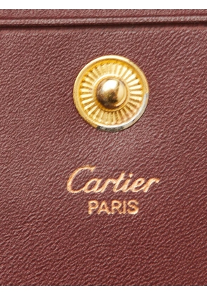 Cartier Le Must de Cartier logo-embossed wallet - Red