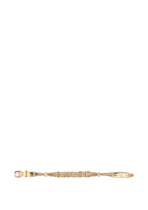 Chloé logo-lettering multi-chain bracelet - Gold