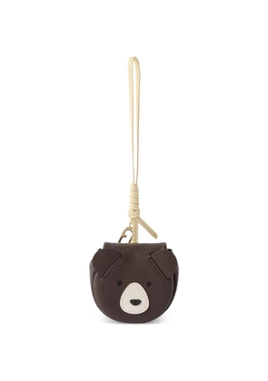 Furla leather bag charm - Brown