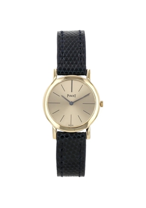 Piaget x Hermès 1970's logo-detail 24mm watch - Gold