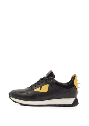 Fendi Pre-Owned Monster Eyes studded sneakers - Black