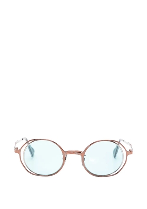 Kuboraum Maske H11 round-frame sunglasses - Brown