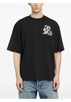 Off-White logo-print short-sleeve T-shirt - Black
