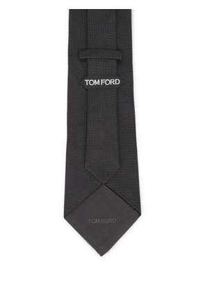TOM FORD textured-finish tie - Black