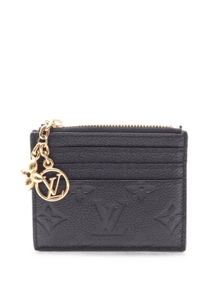 Louis Vuitton Pre-Owned 2021s Monogram Empreinte card case - Black