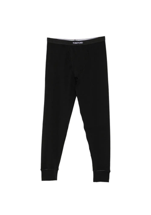 TOM FORD logo-waistband long johns - Black