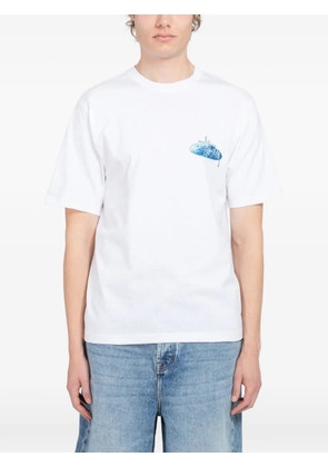 Stüssy Wave Oval T-shirt - White