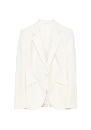 Alexander McQueen single-breasted notched-lapel blazer - Neutrals