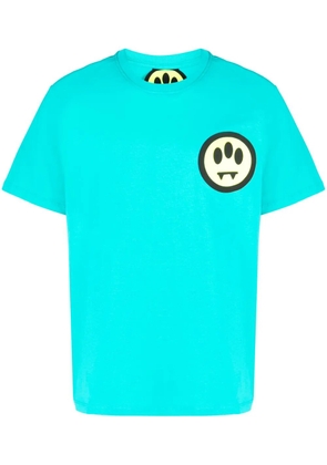 BARROW logo-print short-sleeve T-shirt - Blue