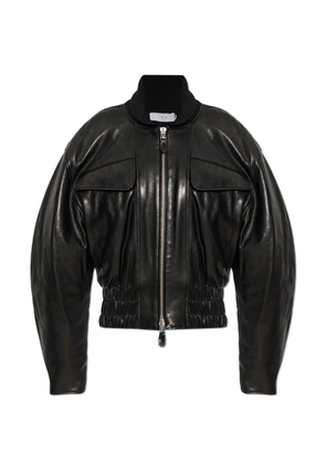IRO Dunea buckle-detail leather jacket - Black