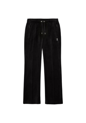 Juicy Couture diamanté velour track pants - Black