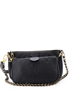 Louis Vuitton Pre-Owned Multi Pochette Accessoires Monogram Empreinte Giant crossbody bag - Black