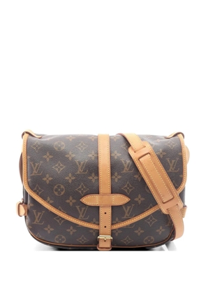 Louis Vuitton Pre-Owned 2008 Saumur 30 Monogram crossbody bag - Brown