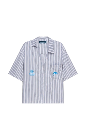 NAMESAKE striped pocket shirt - Blue