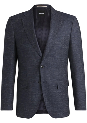 BOSS chambray blazer - Blue