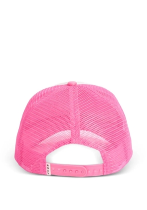 ROXY x Juicy Couture logo-print mesh-panel trucker cap - Pink