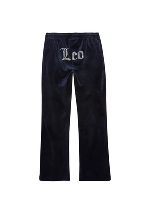 Juicy Couture Leo-embellished track pants - Blue