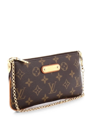 Louis Vuitton Pre-Owned Milla Pochette Monogram Canvas MM clutch bag - Brown