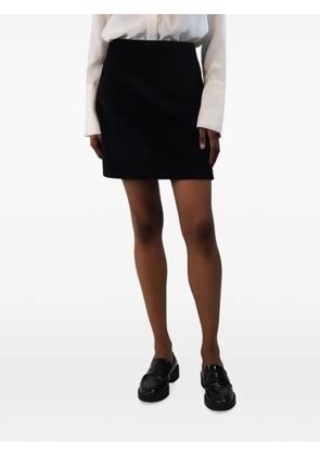 A.P.C. corduroy mini skirt - Blue