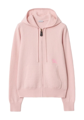 Burberry Equestrian Knight zip hoodie - Pink