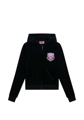 Juicy Couture logo-print hoodie - Black