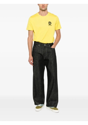 DONDUP logo-print cotton T-shirt - Yellow
