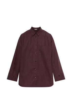 By Malene Birger Derris chest-pocket shirt - Red