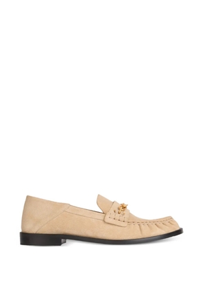 Balmain Sync suede leather loafers - Neutrals
