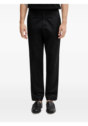 Fred Perry logo-embroidered trousers - Black