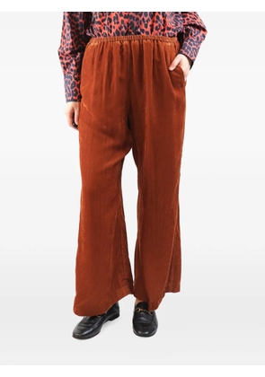Forte Forte elasticated corduroy trousers - Orange