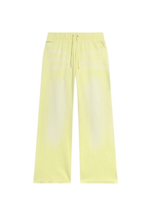 Juicy Couture washed-effect track pants - Yellow