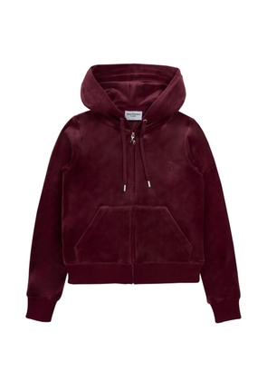 Juicy Couture Robertson jewelled textured hoodie