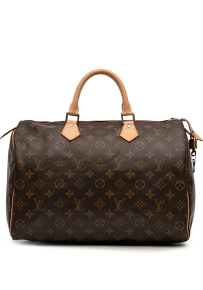 Louis Vuitton Pre-Owned 2012 Monogram Speedy 35 boston bag - Brown