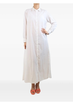 Xirena button-down long-sleeve shirt dress - White