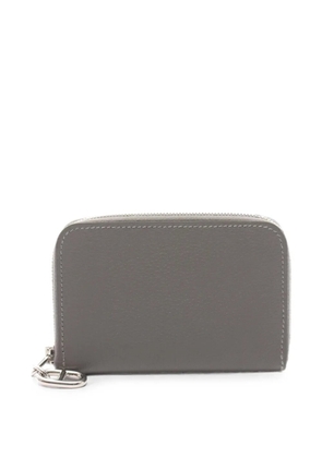 Hermès Pre-Owned 2025 Chaîne d'Ancre zip-around coin purse - Grey