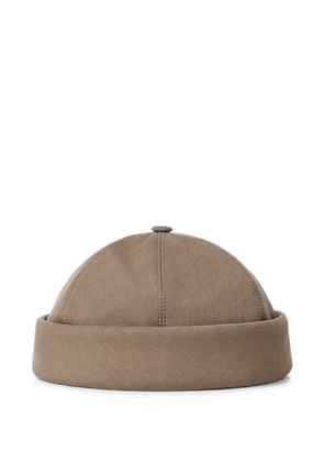 Loro Piana Sasha six-panel beanie beanie hat - Neutrals