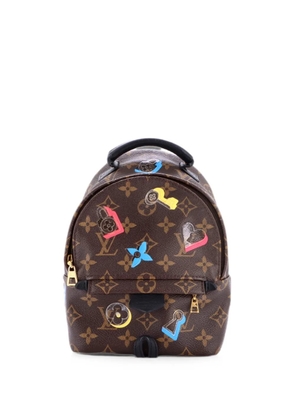 Louis Vuitton Pre-Owned Palm Springs Limited Edition Love Lock Monogram Canvas Mini backpack - Brown
