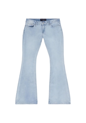 Juicy Couture diamante-embellished flared jeans - Blue