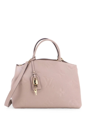 Louis Vuitton Pre-Owned Grand Palais Handbag Monogram Empreinte Giant shoulder bag - Neutrals