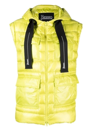 Herno sleeveless padded gilet - Green