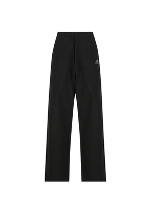 Balenciaga logo-print track pants - Black