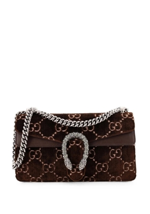 Gucci Pre-Owned Dionysus Bag GG Velvet Mini shoulder bag - Brown