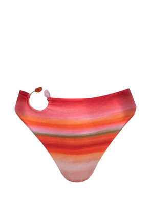 Baobab Itala ring-embellished bikini bottom - Red